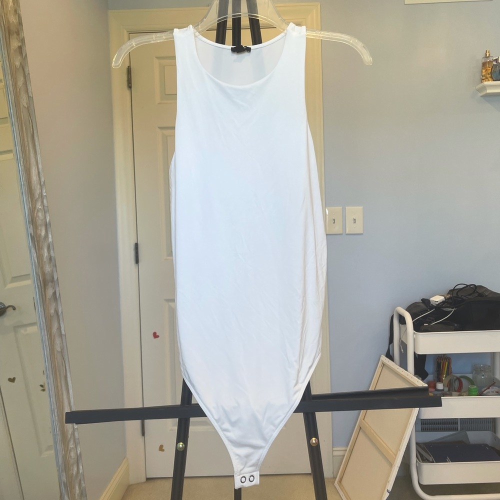white bodysuit